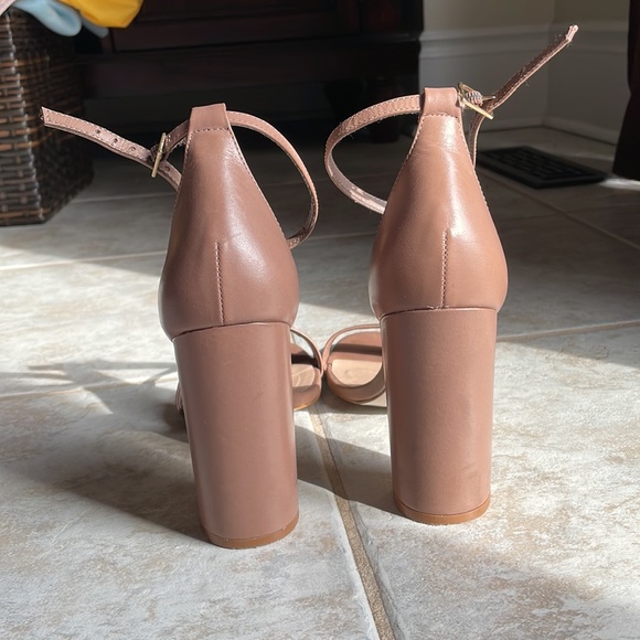 Genuine leather heels - Picture 3 of 6